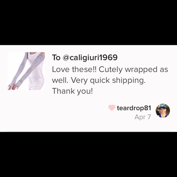 New! Long Gray Fingerless Gloves - Picture 3 of 3